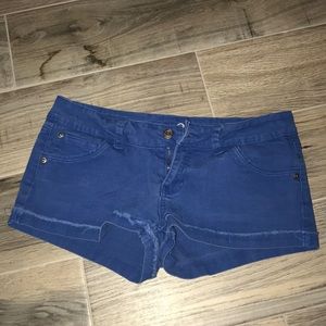 Blue jean shorts size 7/8